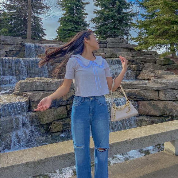 Native Youth Cottagecore Blouse Top - Picture 5 of 5